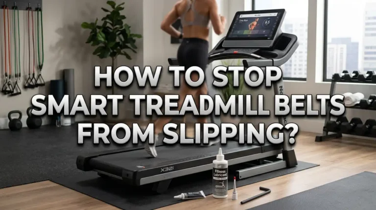 How to Stop Smart Treadmill Belts From Slipping?