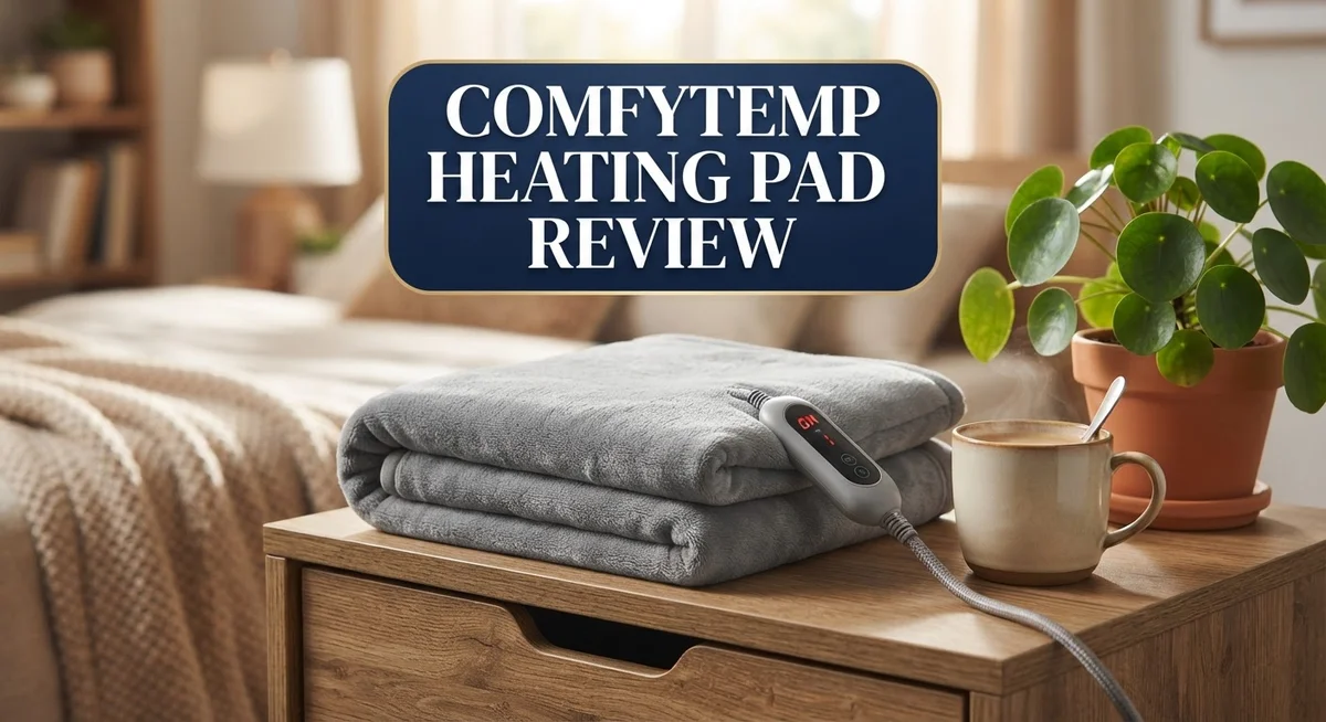 Comfytemp Heating Pad Review: Heat Settings, Features & Performance