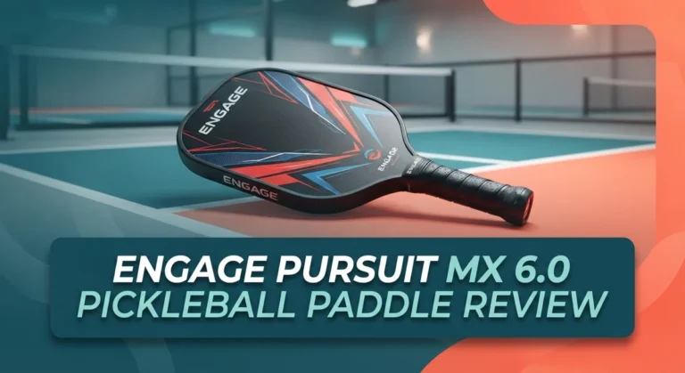 Engage Pursuit MX 6.0 Pickleball Paddle Review: Power, Control, and Performance