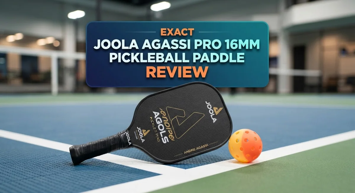 JOOLA Agassi Pro 16mm Pickleball Paddle Review: Worth Buying?