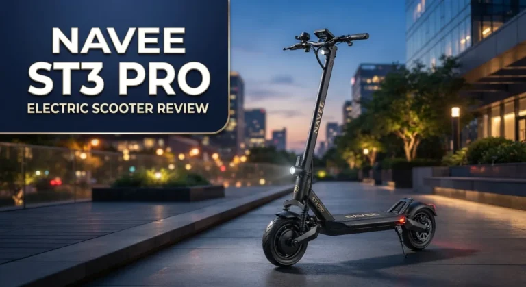 NAVEE ST3 Pro Electric Scooter Review: Features, Range & Quality