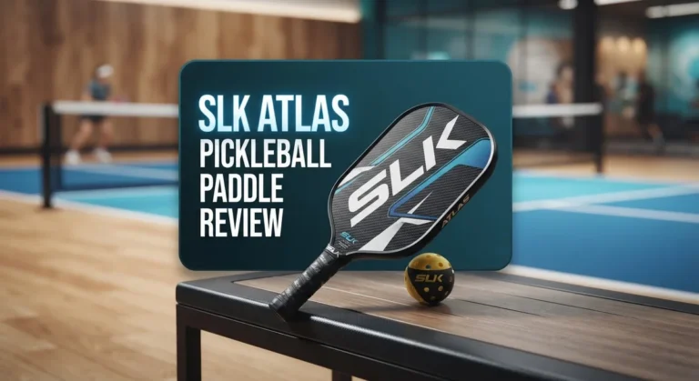 SLK Atlas Pickleball Paddle Review: Control, Spin, and Value