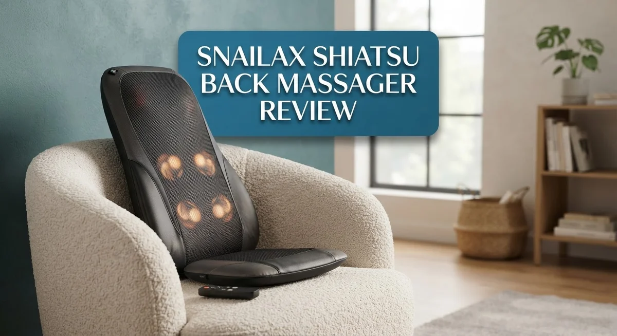 Snailax Shiatsu Back Massager Review: Is It Worth Your Money?