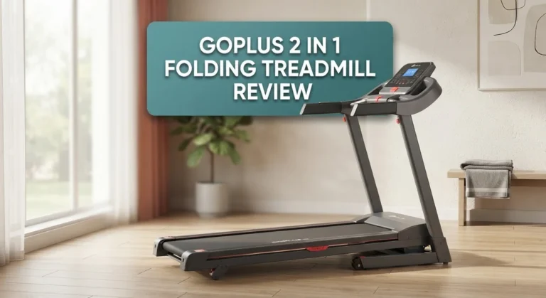 Goplus 2 In 1 Folding Treadmill Review: Compact Walking & Running Machine