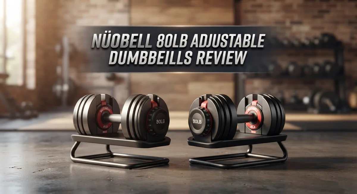 Nuobell 80lb Adjustable Dumbbells Review: Features, Performance & Durability