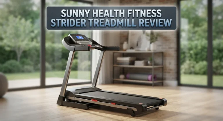 Sunny Health Fitness Strider Treadmill Review: Compact Power for Home Workouts